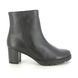 Gabor Heeled Boots - Black leather - 52.071.57 ESSENTIAL