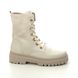 Gabor Biker Boots - Off White - 91.721.21 GENOA  LACE