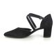 Gabor Court Shoes - Black Suede - 51.343.17 GISELE GALA