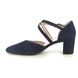 Gabor Court Shoes - Navy Suede - 51.343.16 GISELE GALA