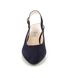 Gabor Slingback Shoes - Navy suede - 21.540.16 HELMSDALE