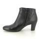 Gabor Heeled Boots - Black leather - 52.961.27 MATLOCK SONIA