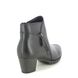 Gabor Ankle Boots - Black leather - 56.603.57 OLIVETTI WIDE