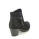 Gabor Ankle Boots - Black nubuck - 56.603.47 OLIVETTI WIDE