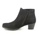 Gabor Ankle Boots - Black nubuck - 56.603.47 OLIVETTI WIDE