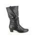 Gabor Mid Calf Boots - Black leather - 56.072.57 RACHEL ROUCHE