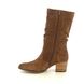 Gabor Mid Calf Boots - Tan Suede - 52.894.41 RAMONA