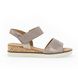 Gabor Wedge Sandals - Light Gold - 62.750.95 RAYNOR