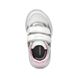 Geox Girls Trainers - White Silver - B554TA/C0007 SPRINTYE 2V