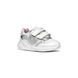 Geox Girls Trainers - White Silver - B554TA/C0007 SPRINTYE 2V