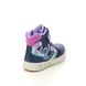 Geox Girls Trainers - Navy - J468WF/C4268 STITCH HI TOP