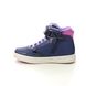 Geox Girls Trainers - Navy - J468WF/C4268 STITCH HI TOP