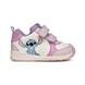 Geox Girls Trainers - White Pink - B460LA/C0406 LILO STITCH 2V