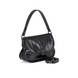 Gianni Conti Handbag - Black leather - 1764895/10 MELFLAPOVER