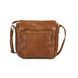 Gianni Conti Handbag - Tan Leather - 4203379/25 RECO CROSS