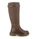 Heavenly Feet Knee-high Boots - Chocolate brown - TB0003844/27 BRIANNA BURLEY