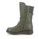 Heavenly Feet Mid Calf Boots - Khaki - MB0003803/90 HANNAH 4