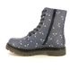 Heavenly Feet Biker Boots - Navy - AB0003831/70 JUSTINA 2 BEE