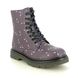 Heavenly Feet Biker Boots - Purple - AB0003831/94 JUSTINA 2 BEE