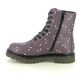 Heavenly Feet Biker Boots - Purple - AB0003831/94 JUSTINA 2 BEE