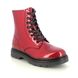 Heavenly Feet Biker Boots - Red patent - AB0003831/84 JUSTINA 2 GLITTER