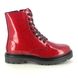 Heavenly Feet Biker Boots - Red patent - AB0003831/84 JUSTINA 2 GLITTER