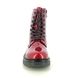 Heavenly Feet Biker Boots - Red patent - AB0003831/84 JUSTINA 2 GLITTER