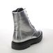 Heavenly Feet Biker Boots - Silver - AB0003831/01 JUSTINA 2 METAL