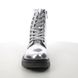 Heavenly Feet Biker Boots - Silver - AB0003831/01 JUSTINA 2 METAL