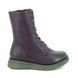 Heavenly Feet Lace Up Boots - Purple - 3509/95 MARTINA WALKER