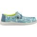 Hey Dude Slip-on Shoes - Blue - 40702/4OR Wally H2O Tropical