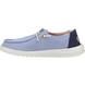 Hey Dude Comfort Slip On Shoes - Blue - 40729/425 Wendy Chambray Boho