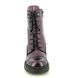 Hispanitas Lace Up Boots - Aubergine Leather - HI243605C009 EVEREST LACE