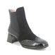 Hispanitas Chelsea Boots - Black patent - HI243588C002 MILAN BROGUE