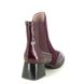 Hispanitas Chelsea Boots - Wine patent - HI243588C005 MILAN BROGUE