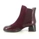 Hispanitas Chelsea Boots - Wine patent - HI243588C005 MILAN BROGUE