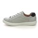 Hotter Trainers - Light Grey Leather - 16116/03 CHASE  2 WIDE