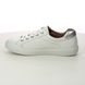 Hotter Trainers - WHITE LEATHER - 16111/61 CHASE  2 WIDE