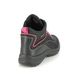 Hotter Walking Boots - Black nubuck - 9914/31 CREST GTX STANDARD FIT