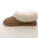 Hotter Slippers - Chestnut Brown - 3932/20 HUG SHEEPSKIN