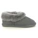 Hotter Slippers - Grey Suede - 3931/03 HUG SHEEPSKIN