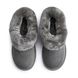 Hotter Slippers - Grey Suede - 3931/03 HUG SHEEPSKIN