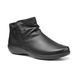 Hotter Ankle Boots - Black leather - 15322/31 MURMUR EX WIDE