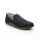 Hotter Slippers - Navy suede - 8516/73 RELAX