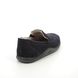 Hotter Slippers - Navy suede - 8516/73 RELAX