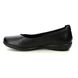 Hotter Pumps - Black leather - 10311/30 ROBYN 2 WIDE