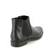 Hotter Chelsea Boots - Black leather - 2161/31 TENBY  ZIP