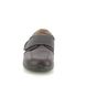 Hotter Riptape Shoes - Brown leather - 4131/21 UNWIND VEL