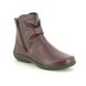 Hotter Ankle Boots - Wine leather - 9503/81 WHISPER 95 E