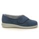 Hotter Slippers - Denim Suede - 3821/73 WRAP VEL